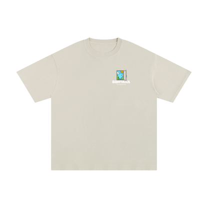 Cotton T - Sky Blue Logo | Bintana
