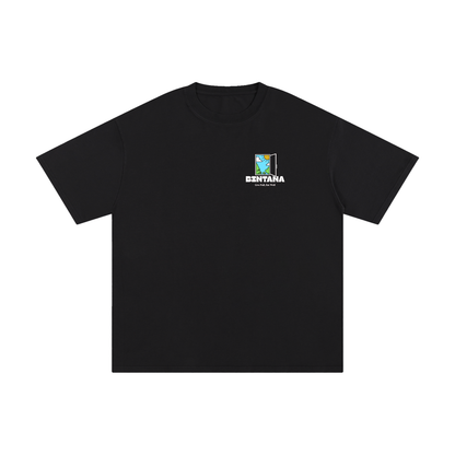 Cotton T - Sky Blue Logo | Bintana