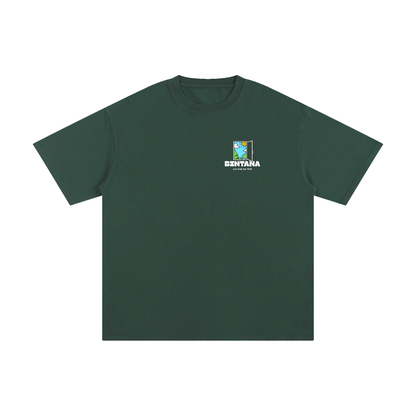 Cotton T - Sky Blue Logo | Bintana